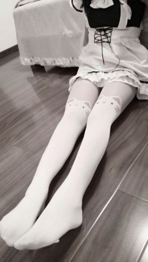 图片[3]-可爱漂亮的过膝袜女仆美极了-COS世界