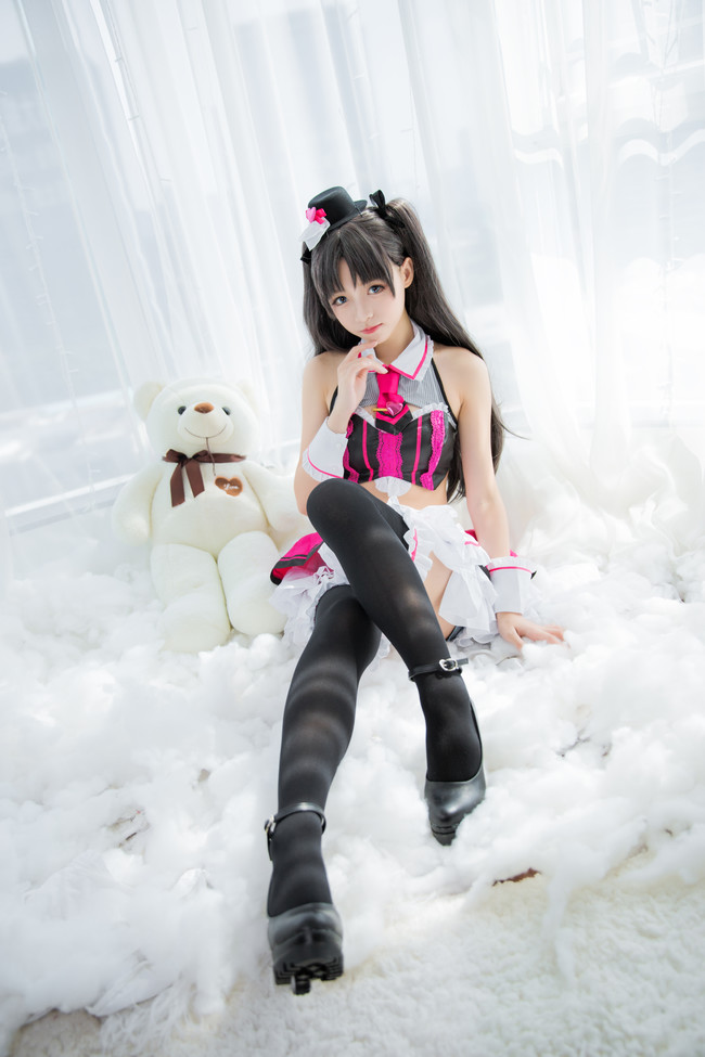 图片[2]-Fate/GrandOrder远坂凛双马尾女仆黑丝福利cosCN大大卷卷小卷-COS世界