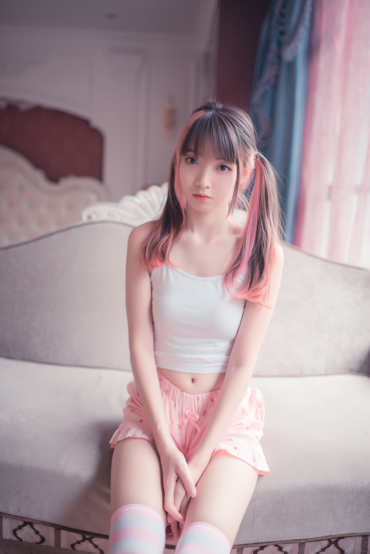 图片[2]-大尺度白丝袜cosplay-COS世界