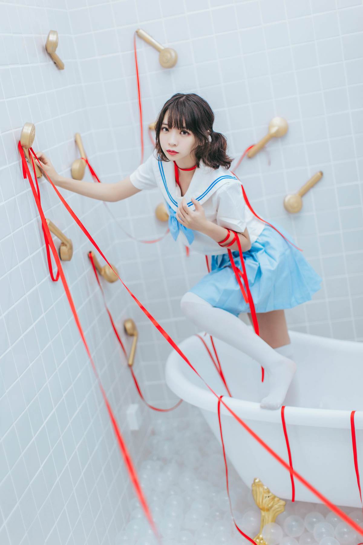 图片[4]-浴缸白丝少女-COS世界