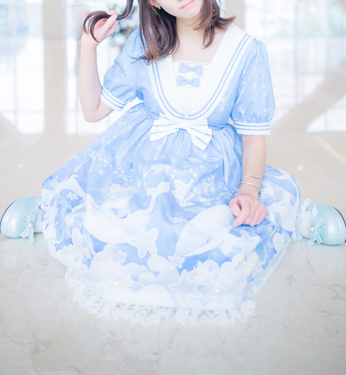 图片[2]-蓝色的LO娘-COS世界