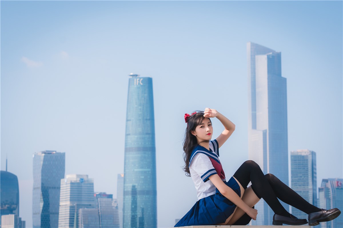 图片[3]-超清新元气少女！-COS世界