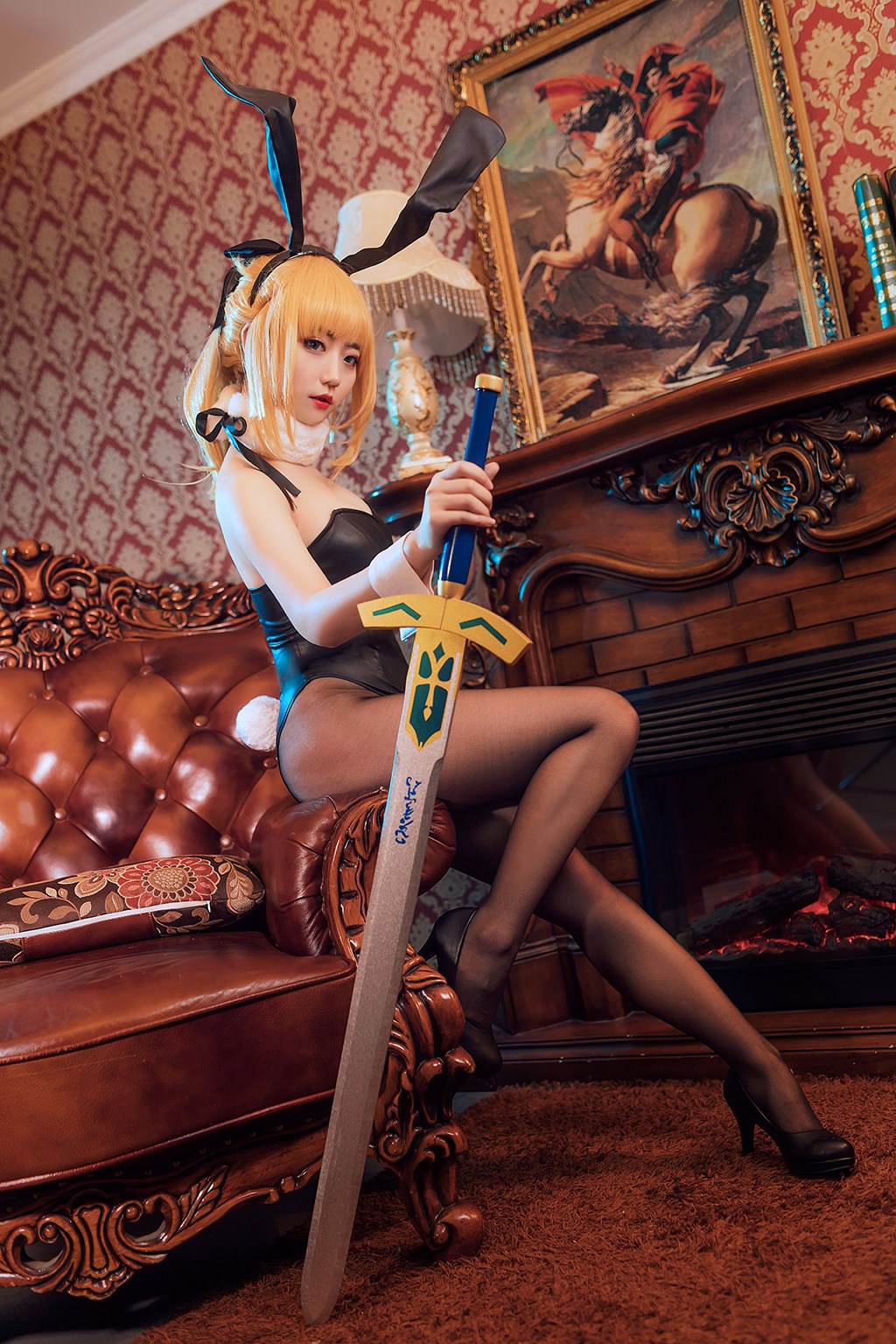 图片[5]-兔女郎vol.35-saber-COS世界
