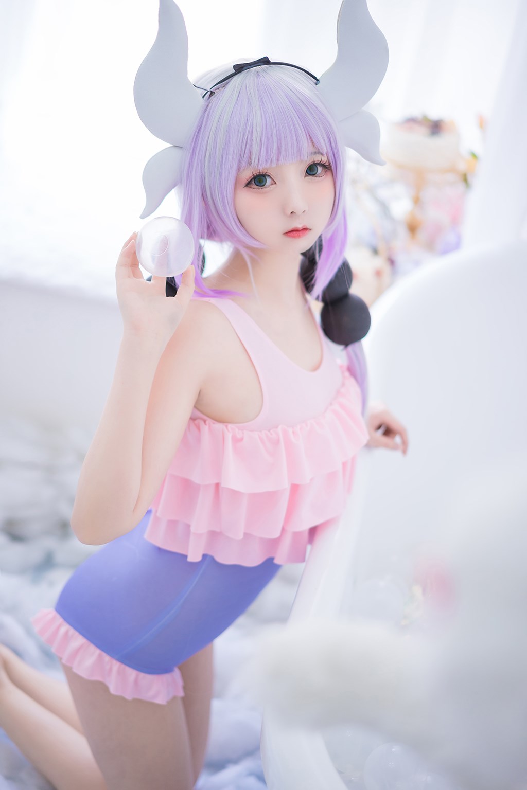 图片[3]-梦幻粉色系萝莉小美女-COS世界