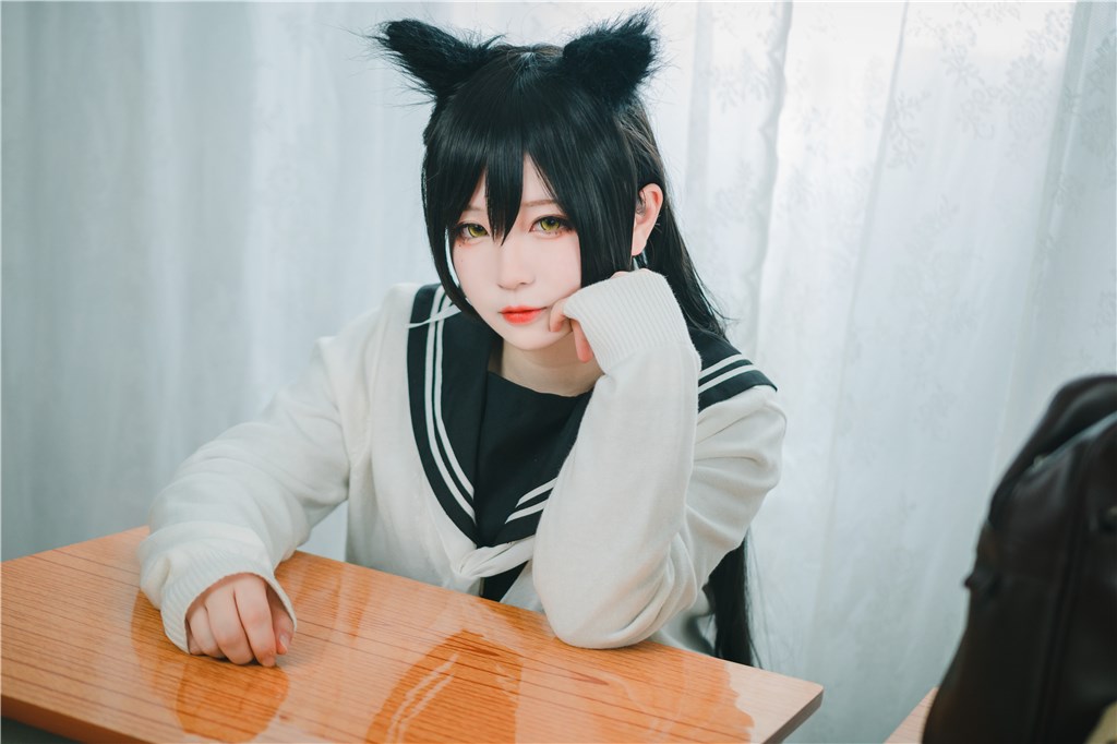图片[2]-黑丝旗袍cosplay-COS世界