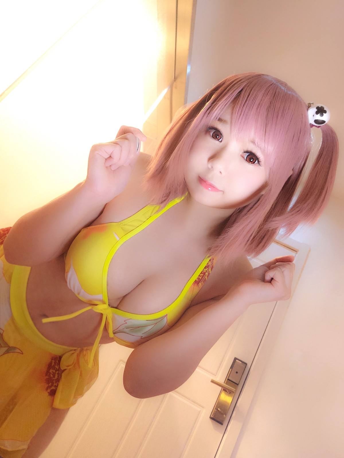 图片[3]-超级萌きょう肉肉 Vol.4 Honoka水着ver第三部-COS世界