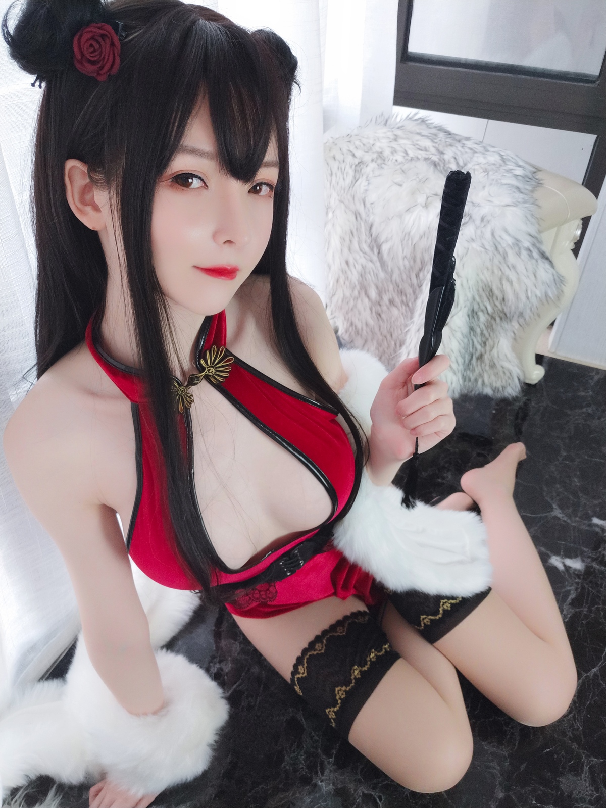 图片[2]-一小央泽 – 新月红玫-COS世界