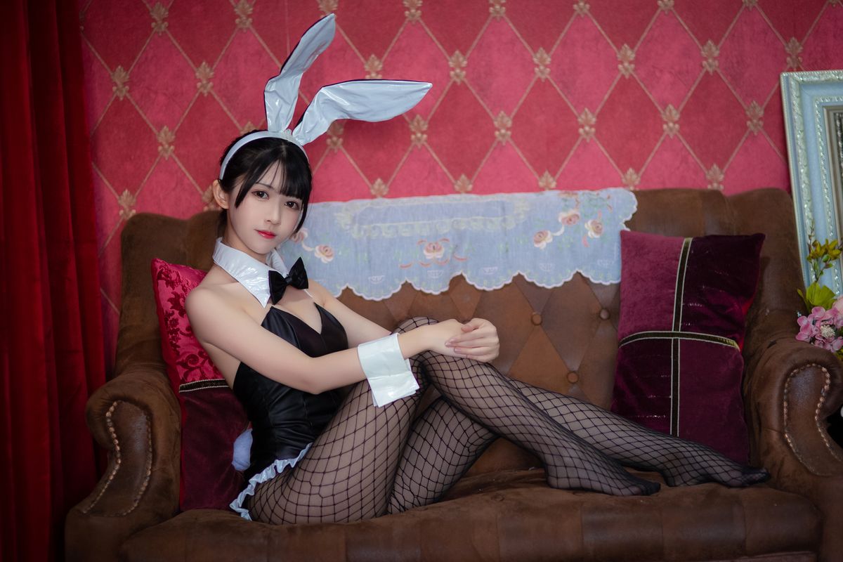 图片[2]-蠢沫沫-加藤惠兔女郎1-COS世界