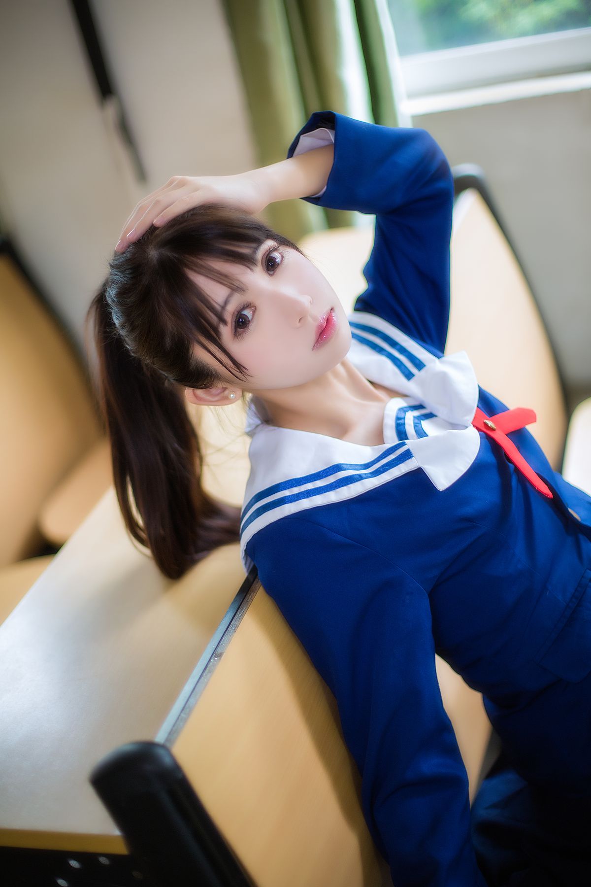 图片[3]-蠢沫沫-圣人惠校服-COS世界