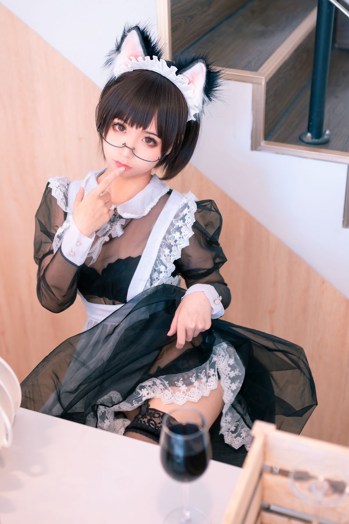 图片[3]-蠢沫沫-女仆萝莉-COS世界