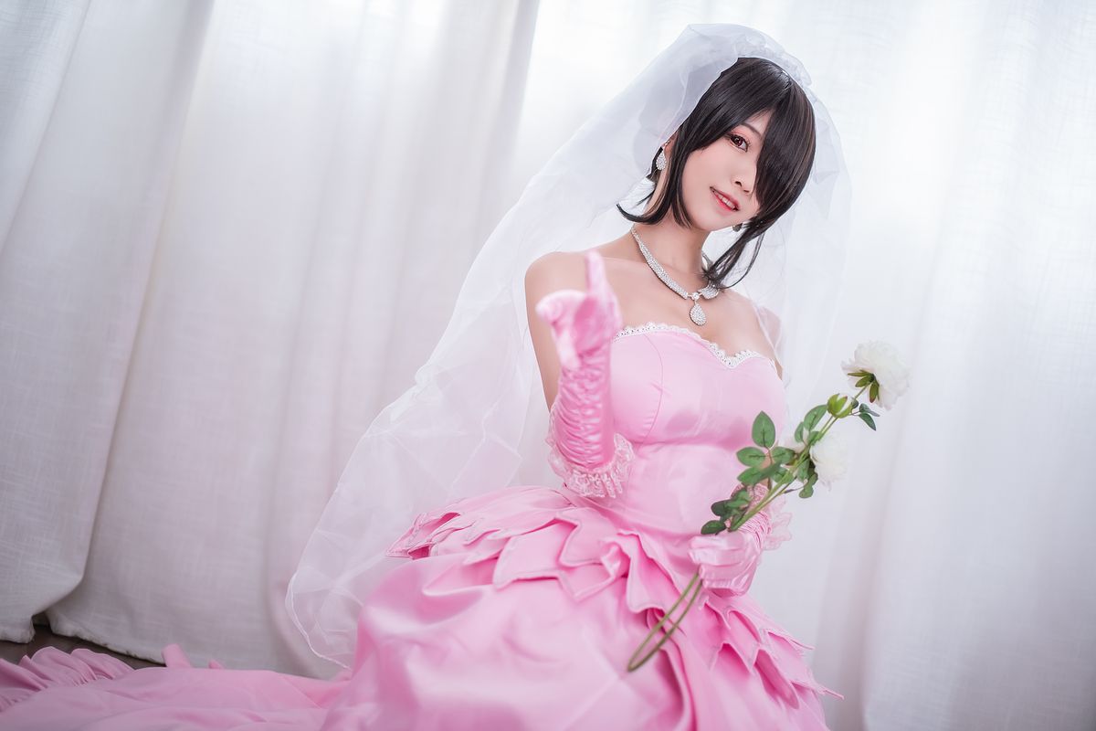图片[2]-蠢沫沫-狂三婚纱-COS世界