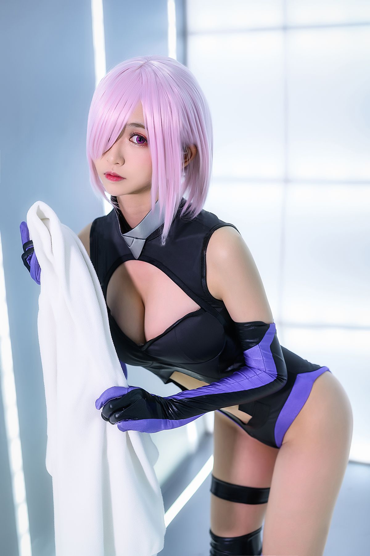 图片[2]-蠢沫沫-玛修训练服-COS世界