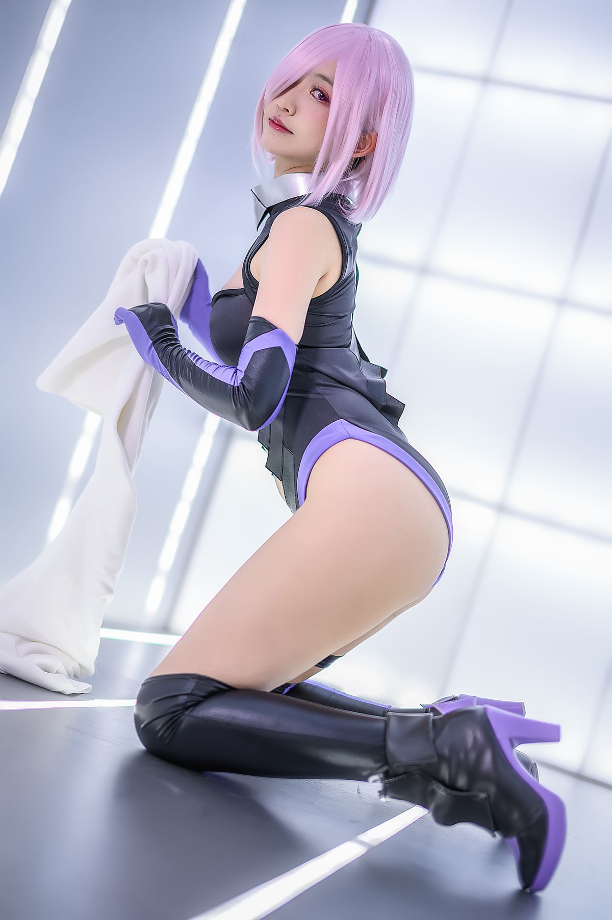 图片[4]-蠢沫沫-玛修训练服-COS世界