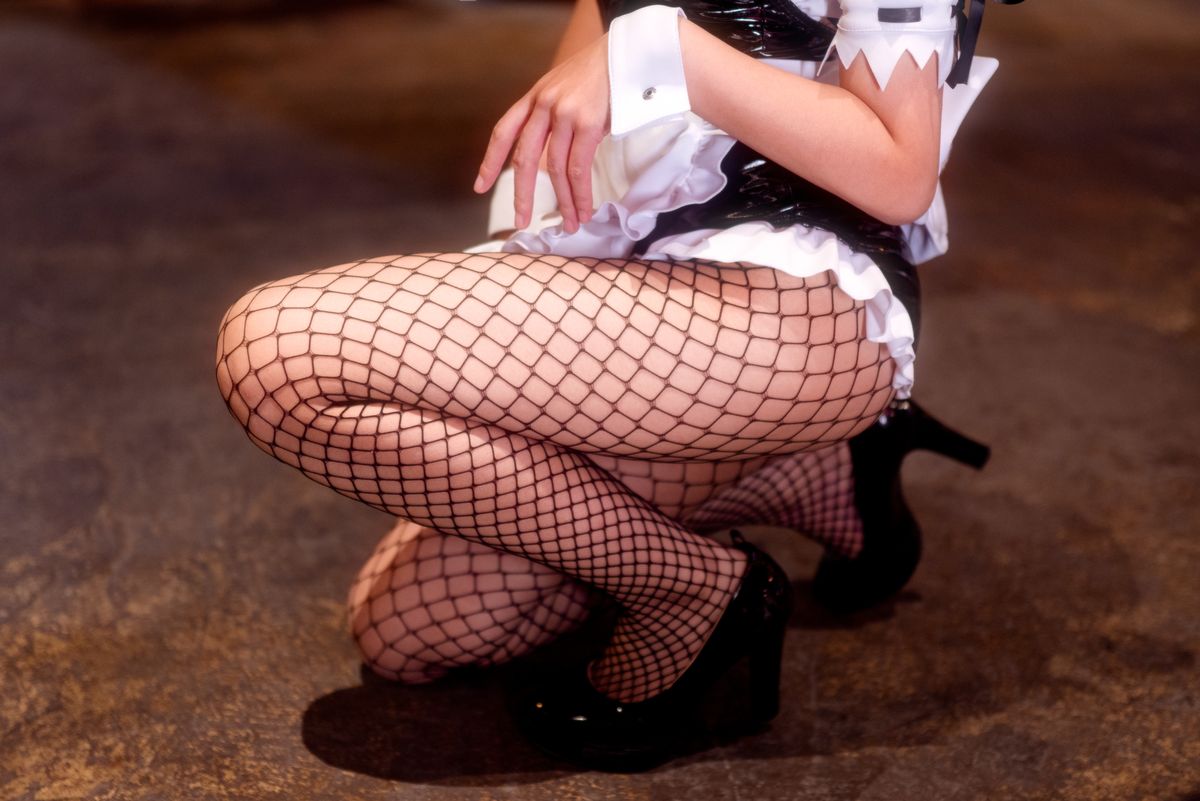 图片[2]-蠢沫沫-蕾姆兔女郎-COS世界