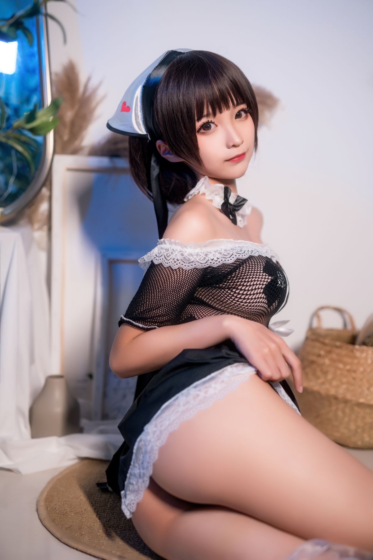 蠢沫沫-黑白女仆-COS世界