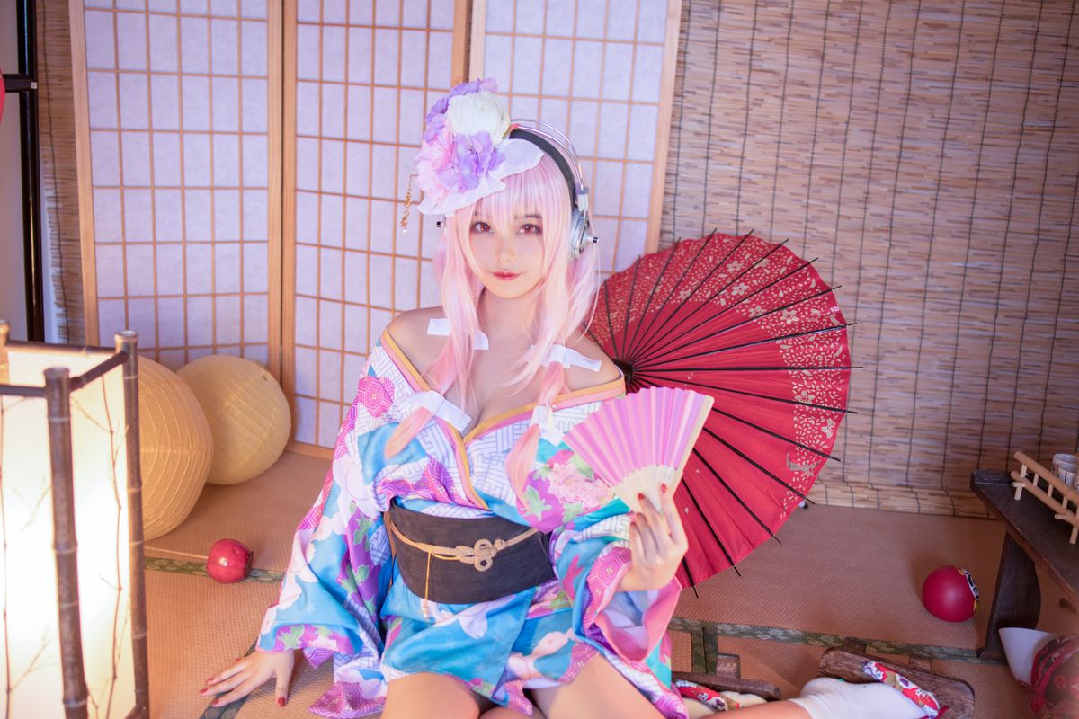 图片[4]-蠢沫沫-索尼子和服-COS世界