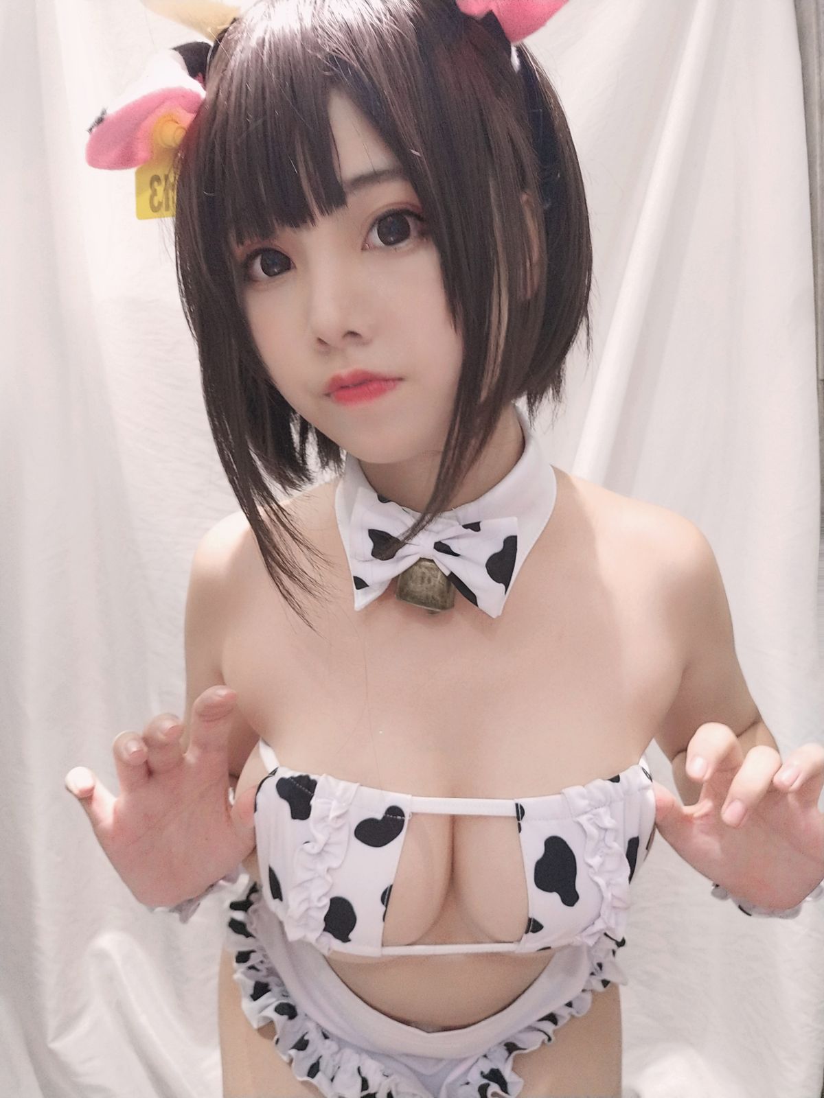图片[5]-蠢沫沫-自拍小奶牛女仆-COS世界