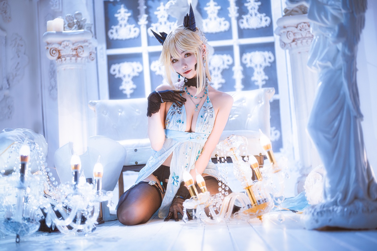 图片[5]-Momoko葵葵黑枪呆礼服-COS世界