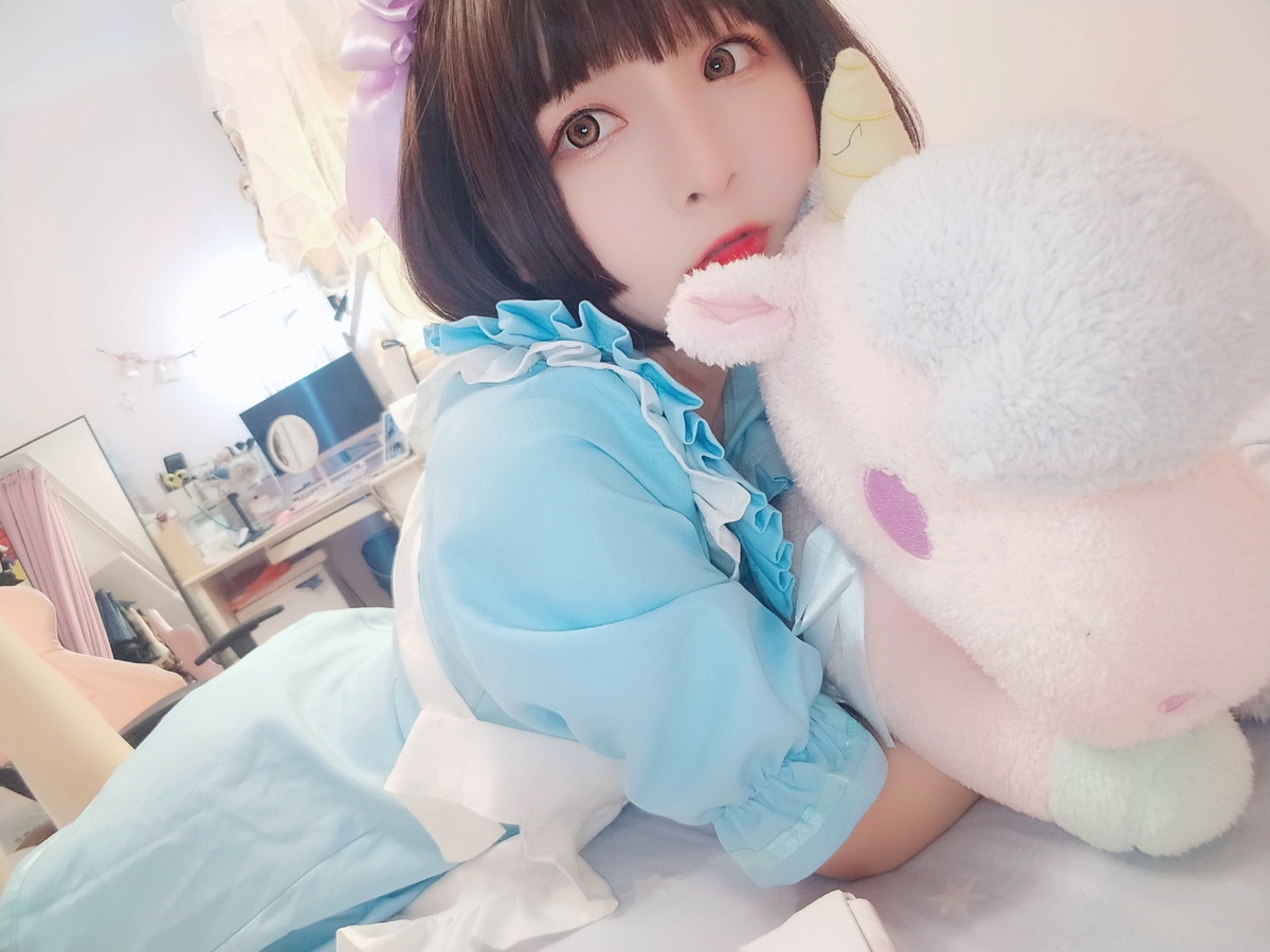 图片[2]-古川 NO.036 白丝女仆 [49P4V-229MB]-COS世界
