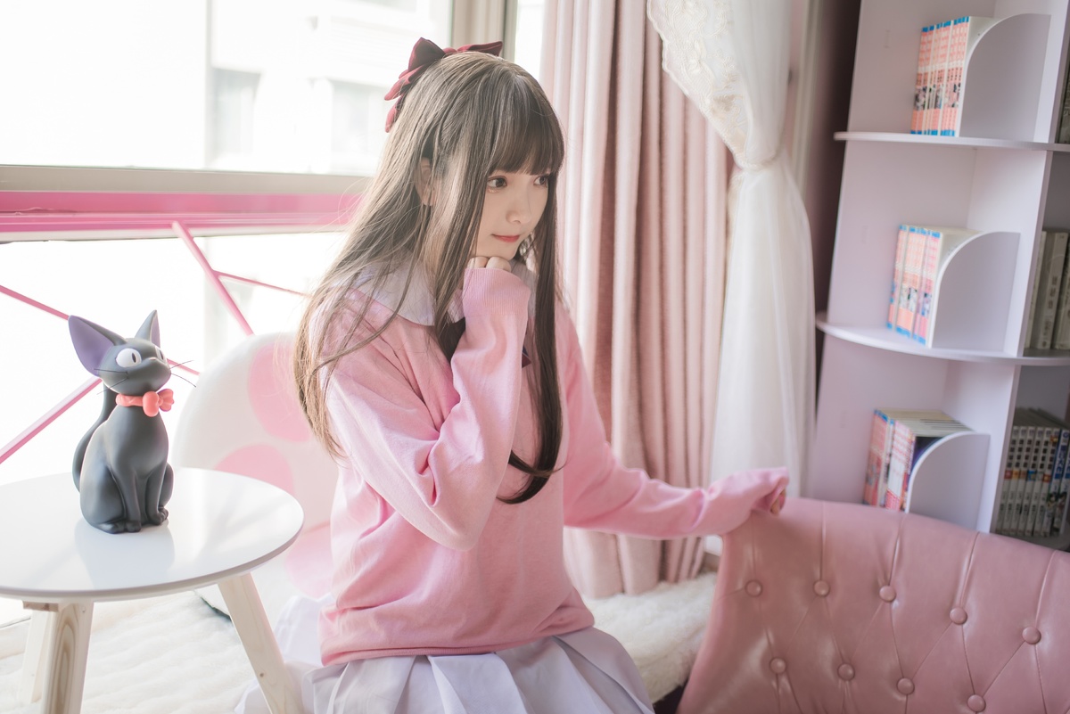 图片[2]-古川 NO.038 粉色JK [16P-54MB]-COS世界
