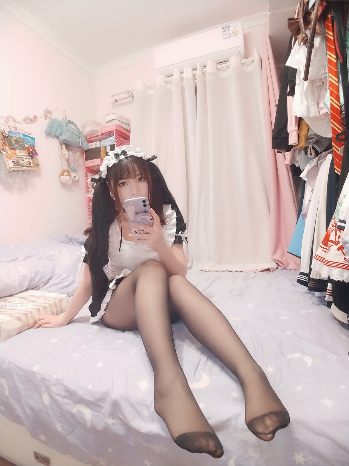 图片[3]-古川 NO.043 黑丝女仆 [49P4V-242MB]-COS世界