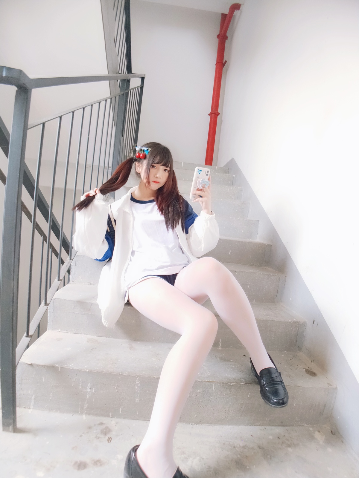 图片[2]-古川 NO.061 白丝体操运动服 [43P2V-171MB]-COS世界