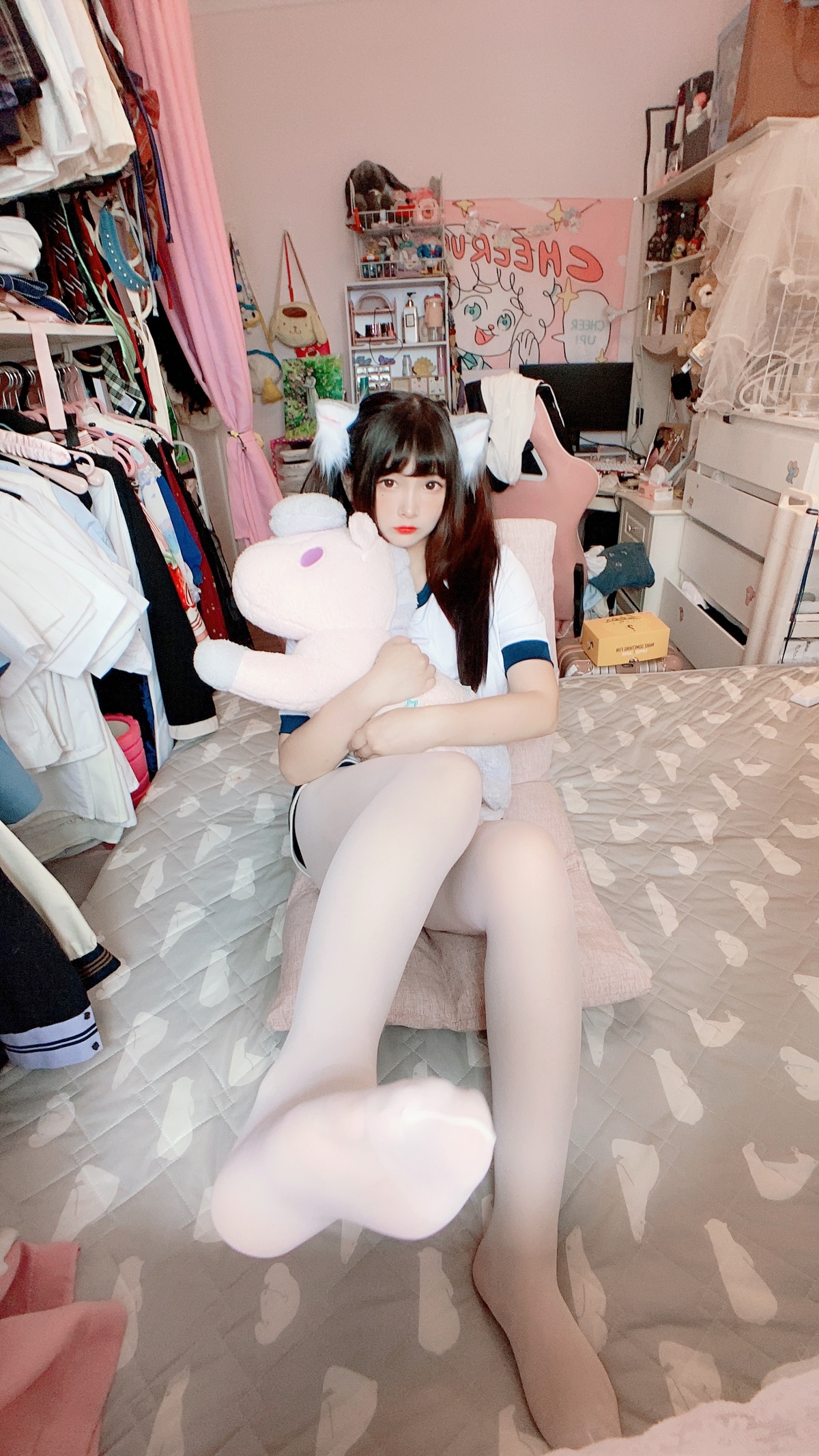 图片[4]-古川 NO.061 白丝体操运动服 [43P2V-171MB]-COS世界