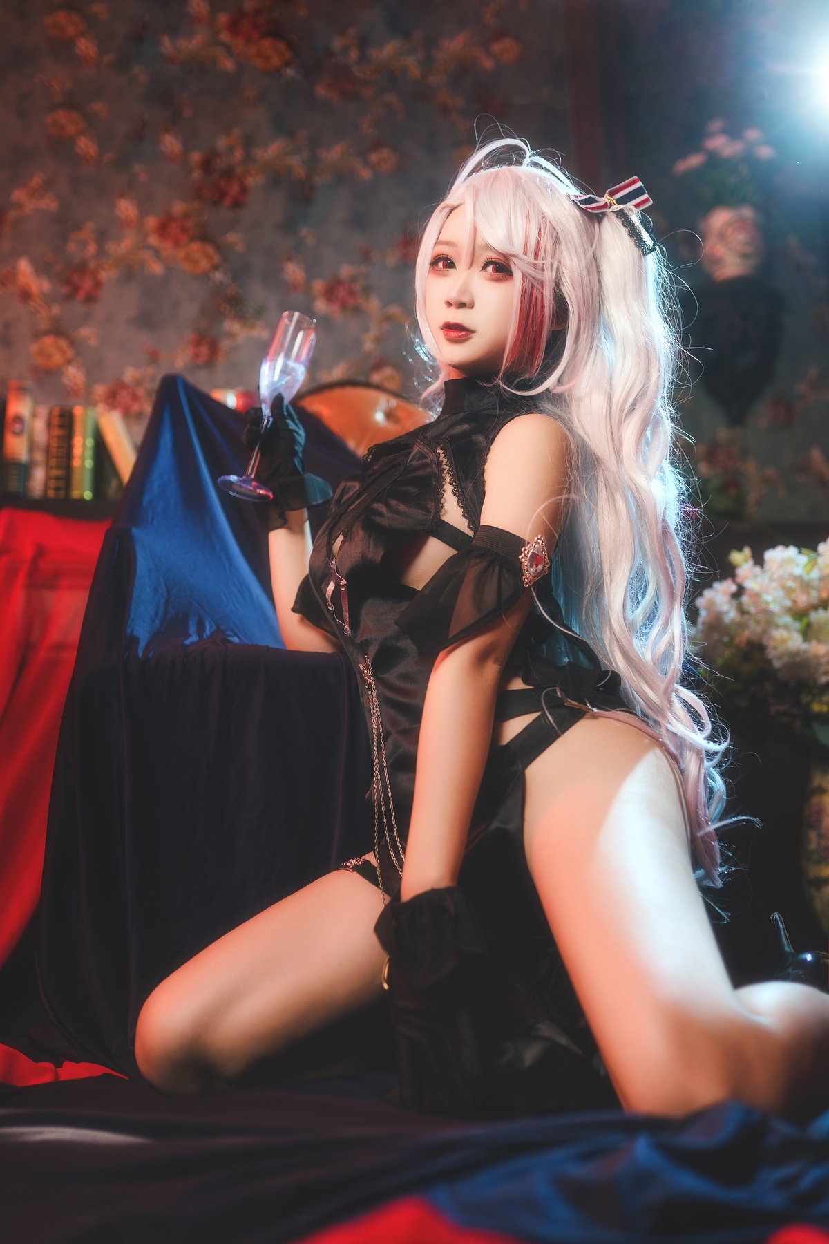 图片[3]-樱落酱-欧根礼服-COS世界