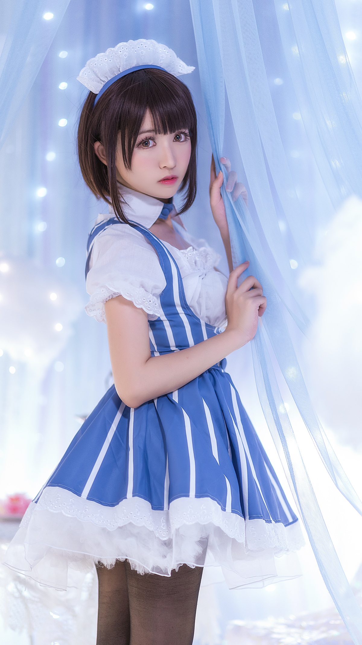 图片[2]-鳗鱼霏儿-加藤惠 女仆-COS世界
