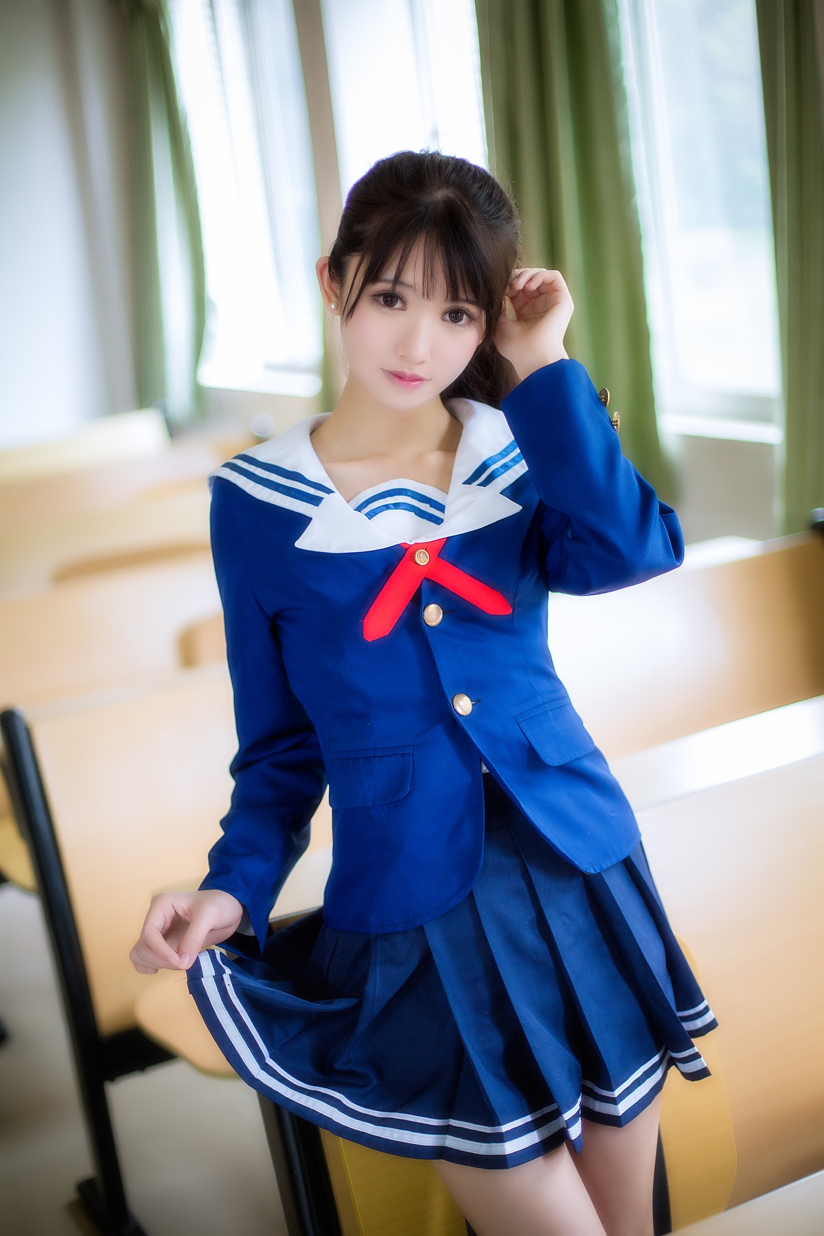 图片[4]-鳗鱼霏儿-圣人惠 校服-COS世界