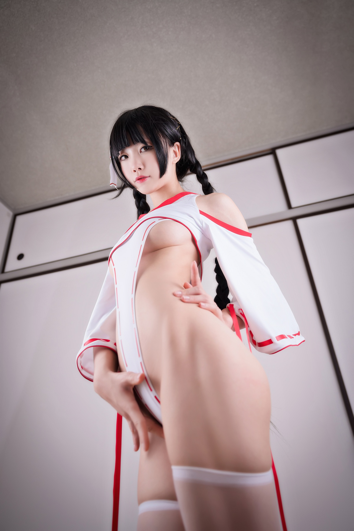 图片[3]-水淼aqua-水淼aqua 巫女-COS世界