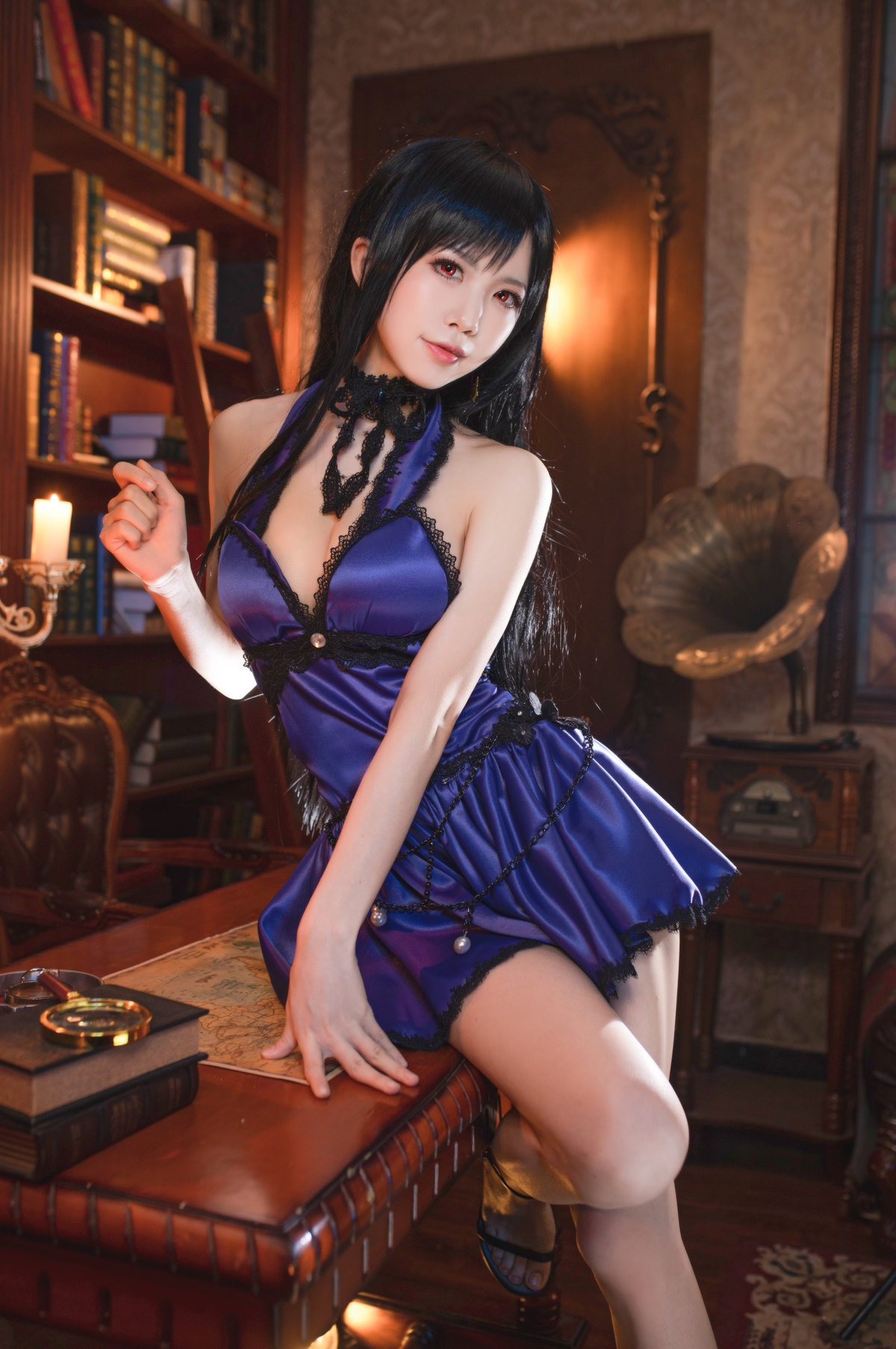 图片[3]-水淼aqua-水淼aqua 蒂法旗袍和礼服-COS世界