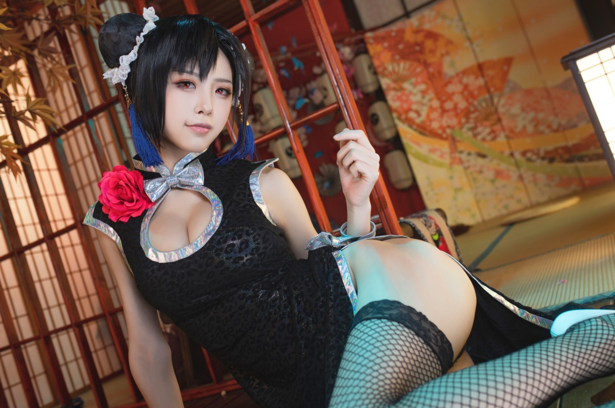 图片[4]-水淼aqua-水淼aqua 蒂法旗袍和礼服-COS世界