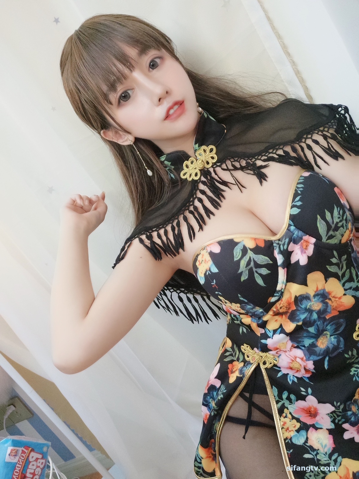 图片[3]-过期米线线喵-披肩小洋装 [17P 34M]-COS世界