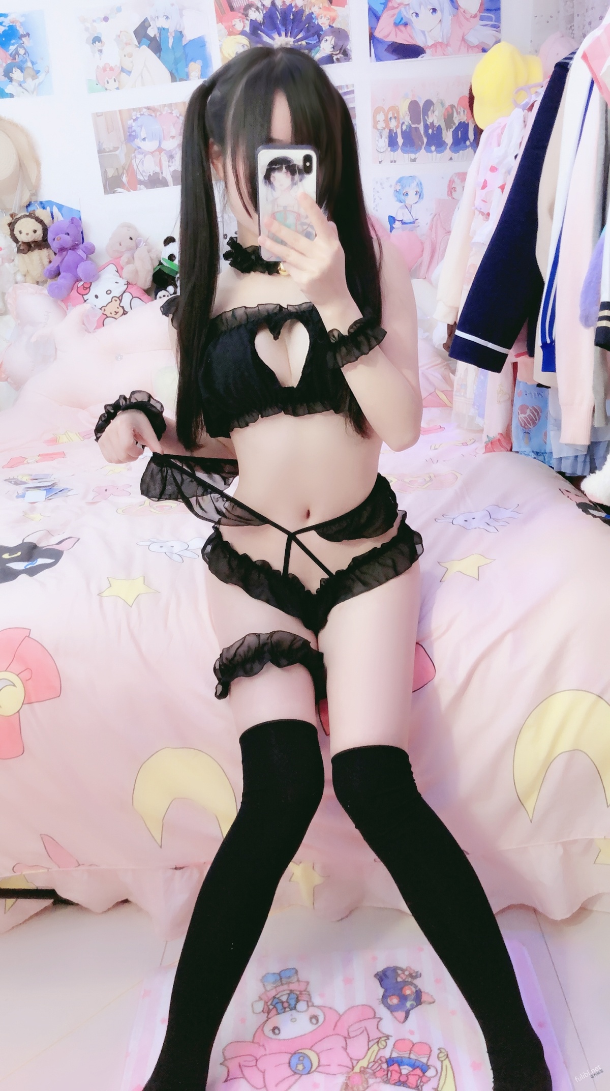 图片[4]-小野樱-胸口天然比心心 11P-COS世界