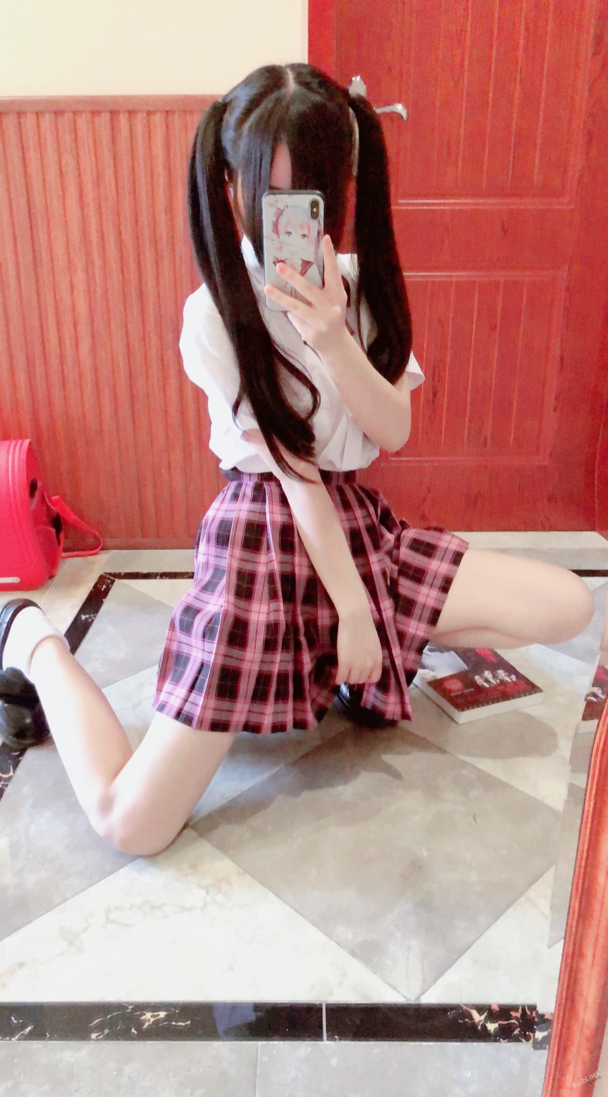 图片[2]-小野樱-草莓胖次与JK裙 15P-COS世界