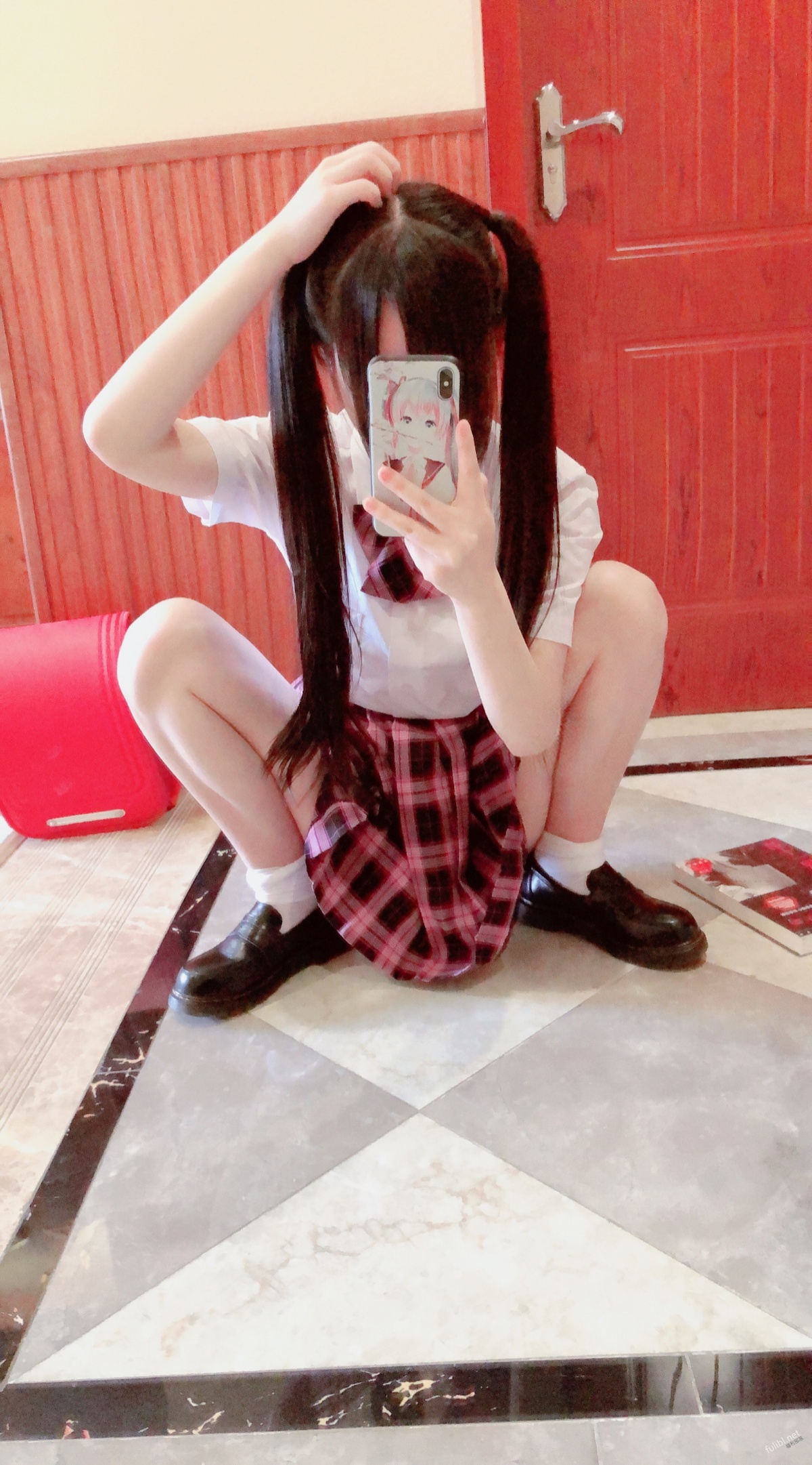图片[3]-小野樱-草莓胖次与JK裙 15P-COS世界