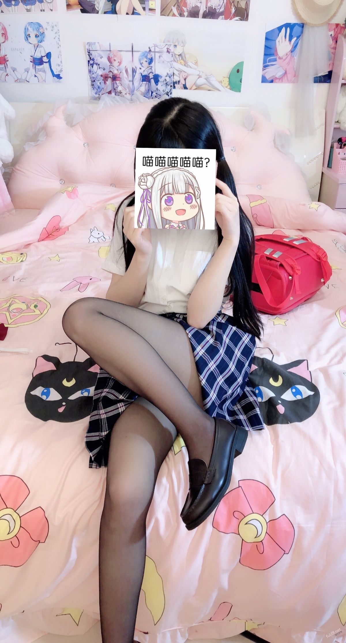 图片[2]-小野樱-黑丝JK上学啦 13P-COS世界