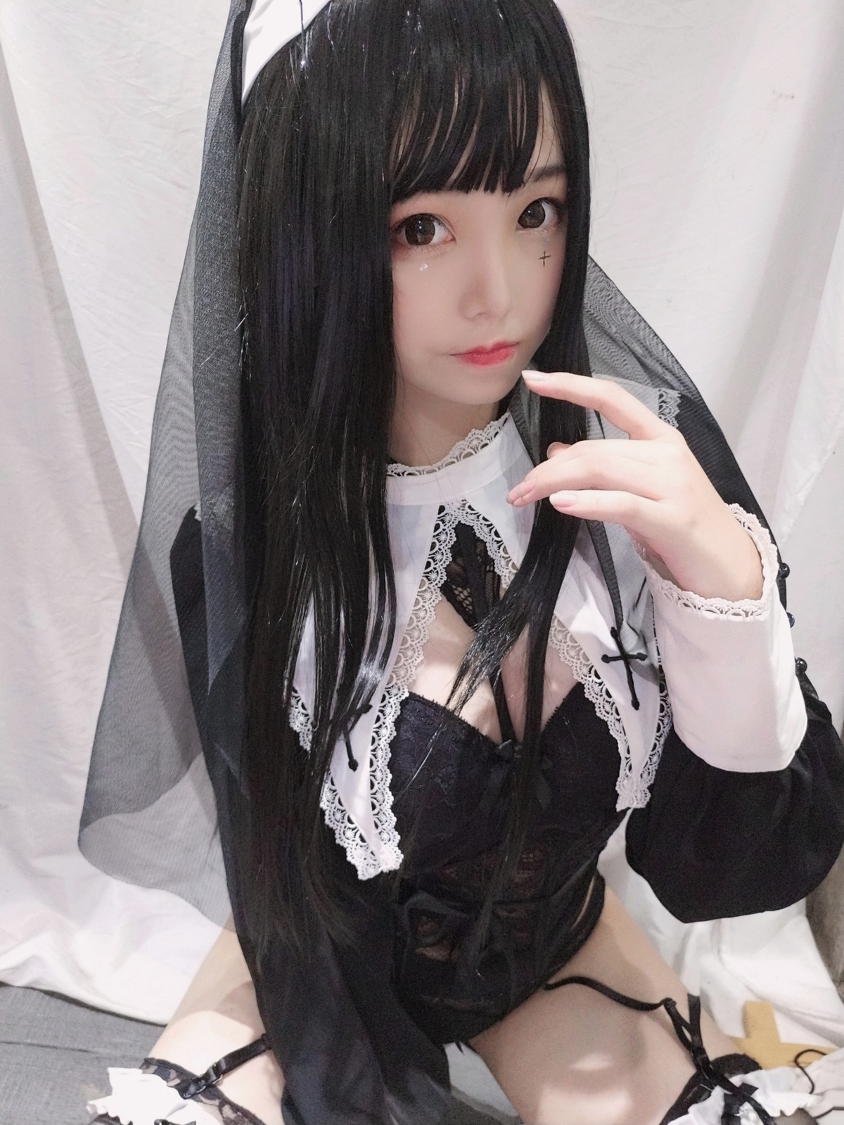 图片[5]-蜜汁猫裘-自拍 修女-COS世界