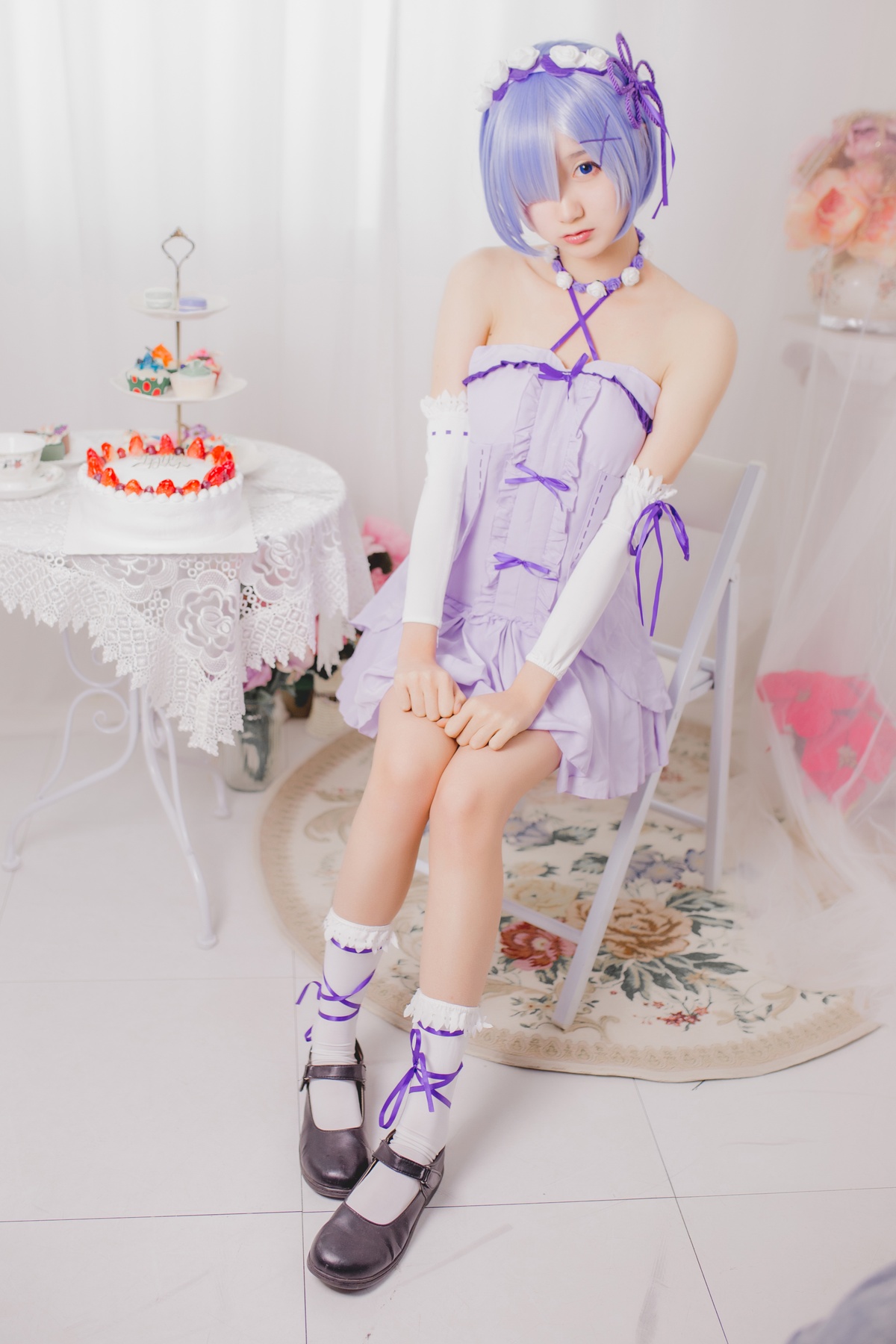 图片[2]-木绵绵OwO NO.003 雷姆生日 [24P-152MB]-COS世界