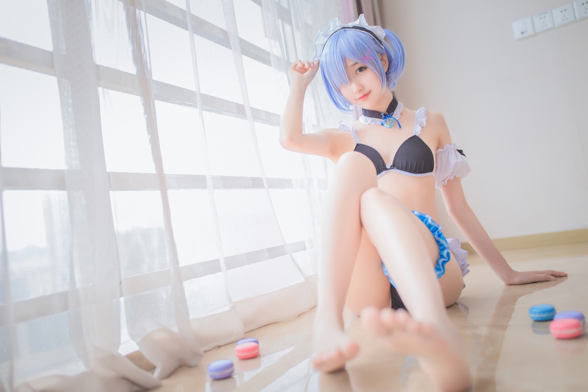 图片[3]-木绵绵OwO NO.005 蕾姆泳装 [26P-161MB]-COS世界