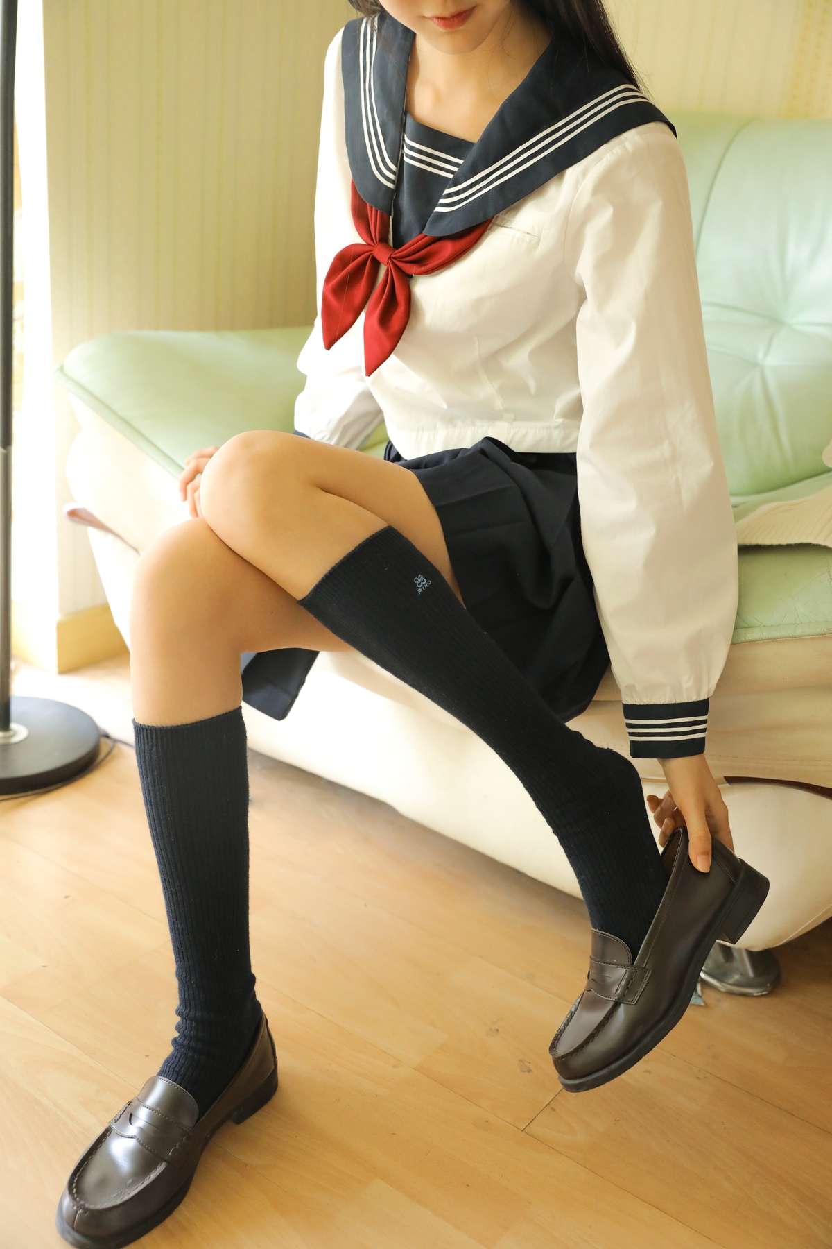 图片[3]-木绵绵OwO NO.017 绵相随 JK水手服 [32P-95MB]-COS世界