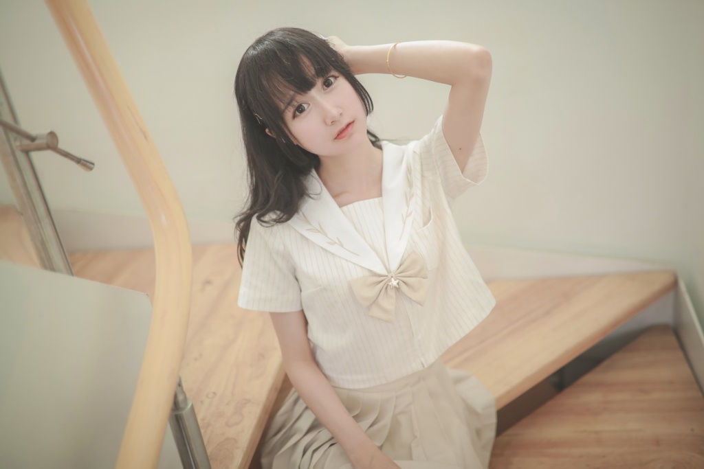 图片[2]-木绵绵OwO NO.026 水手服 [19P-5MB]-COS世界