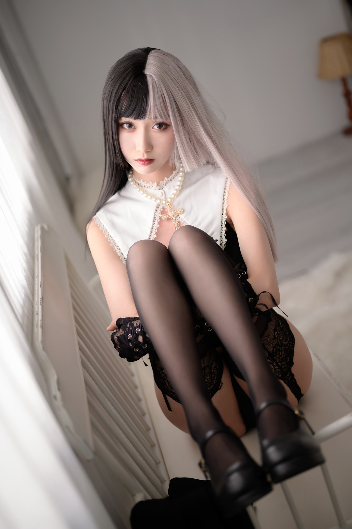 木绵绵OwO NO.041 黑白修女 [40P-606MB]-COS世界