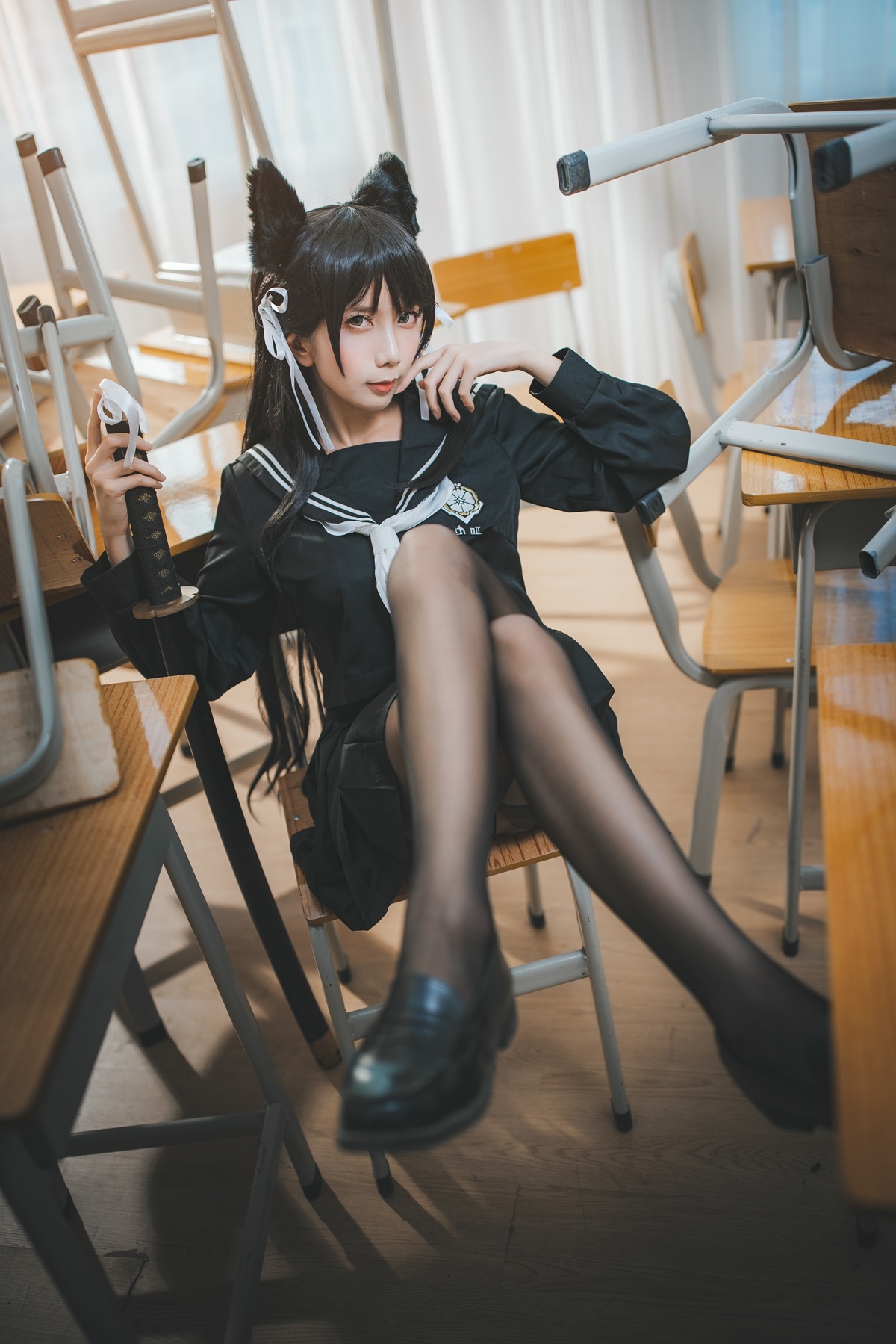 图片[3]-「迷失人形」NO.008 爱宕犬 学院幻想曲 [23P-26MB]-COS世界