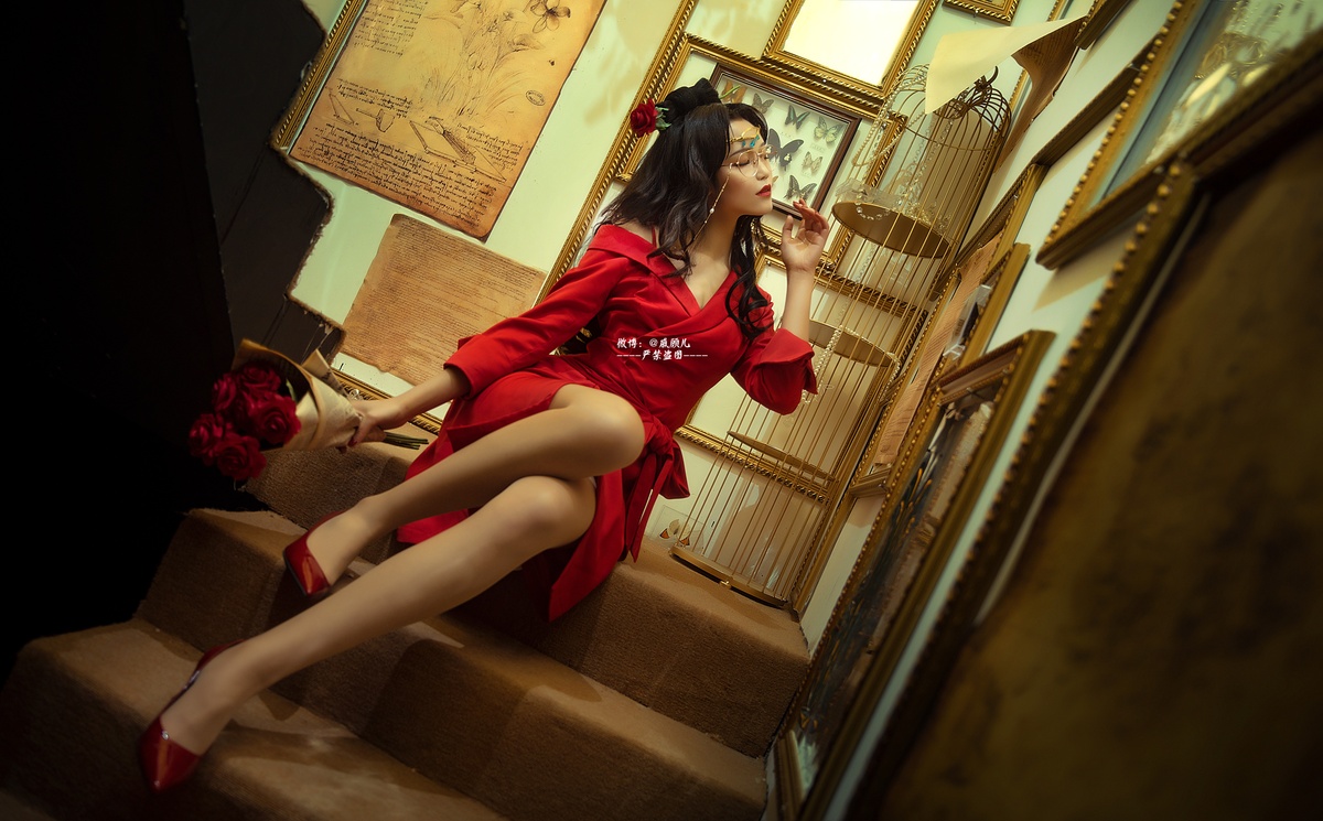 戚顾儿 – 王者荣耀 貂蝉和公孙离 [19P 161M]-COS世界