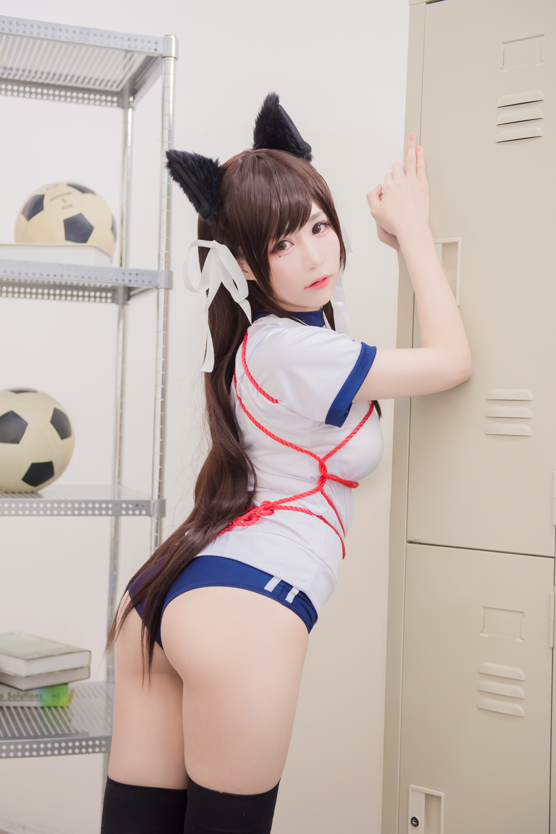 图片[3]-【cosplay】-白神泱-NO.006 束缚 [13P-8MB]-COS世界