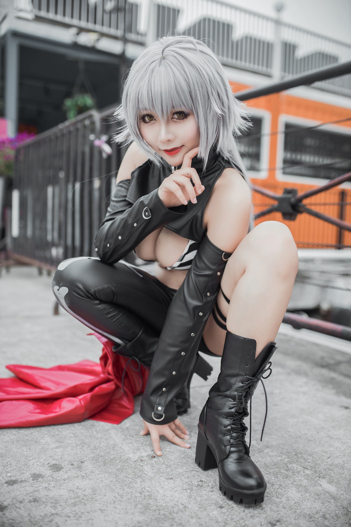 图片[5]-【coser】@三刀刀miido-NO.003 黑贞德2-COS世界