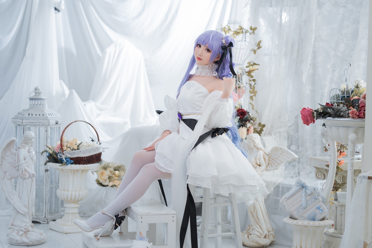 图片[5]-【coser】面饼仙儿-独角兽婚纱-COS世界