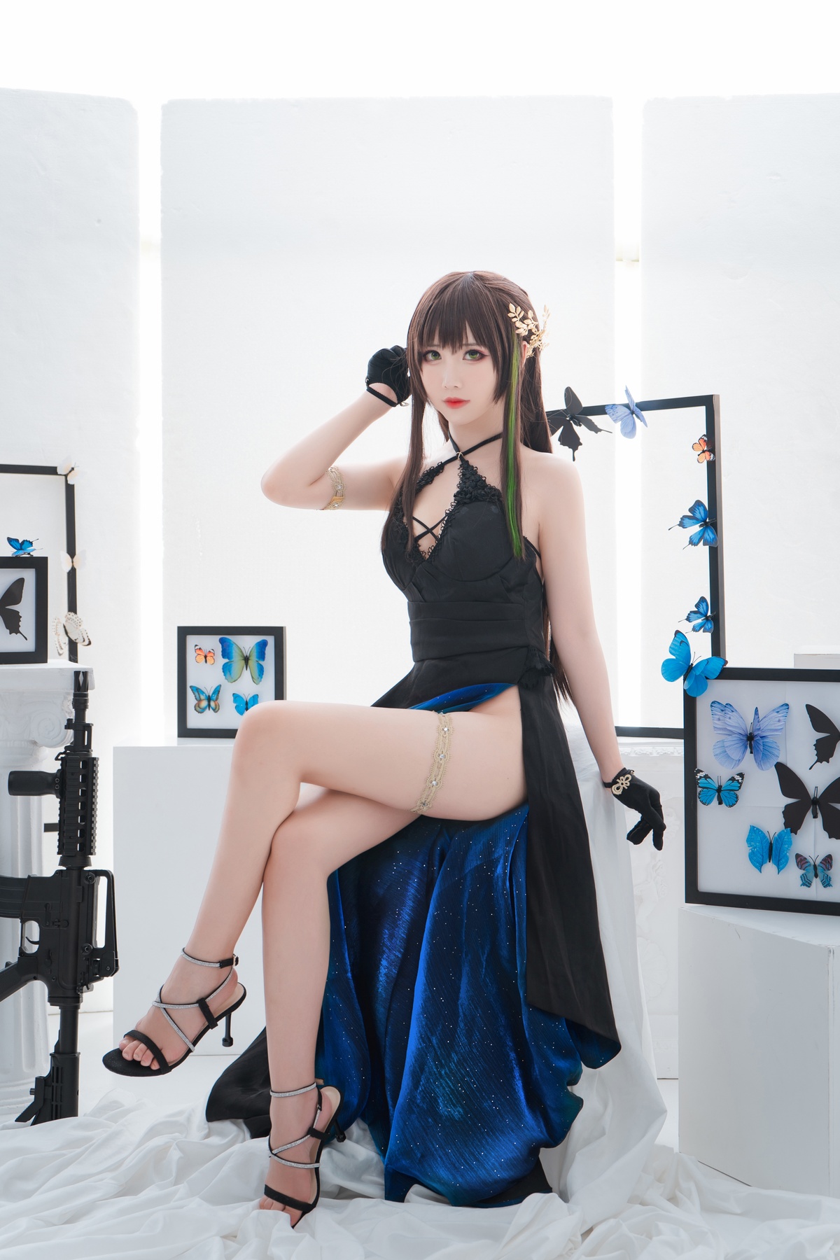 图片[2]-【coser】面饼仙儿-M4A1-COS世界